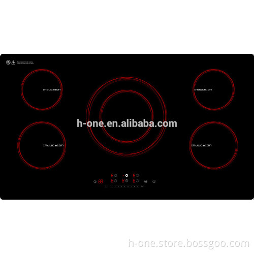 Home, kitchen appliances, 5 zone, burner induction cooktop